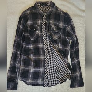 Men's Large Affliction Flannel long sleeve shirt